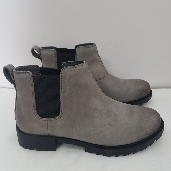 Sorel emelie II chelsea bootie grey 6.5 NWT - Picture 3 of 9
